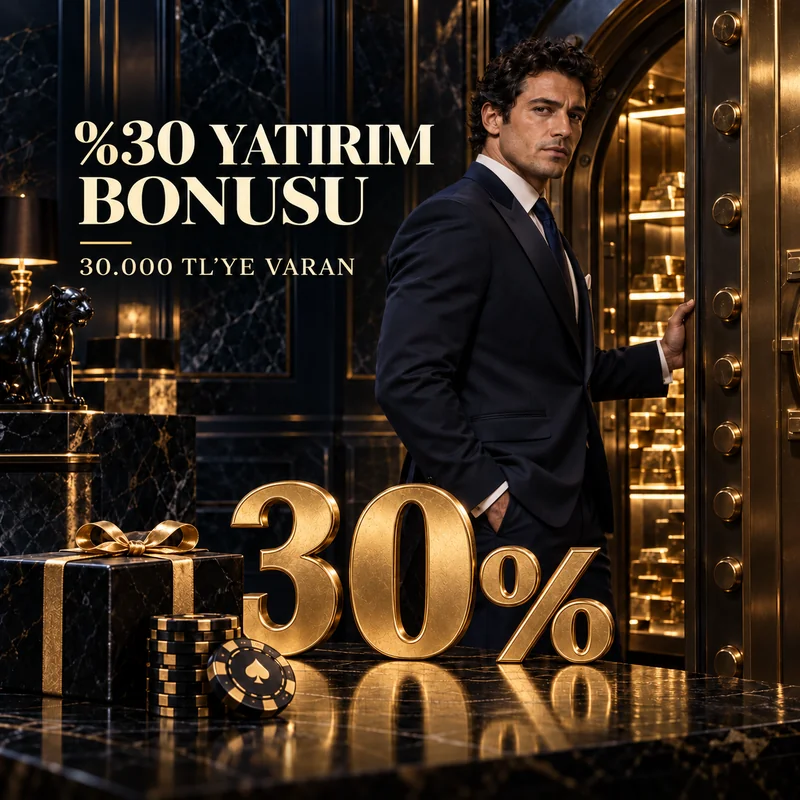 %30 Yatırım Bonusu