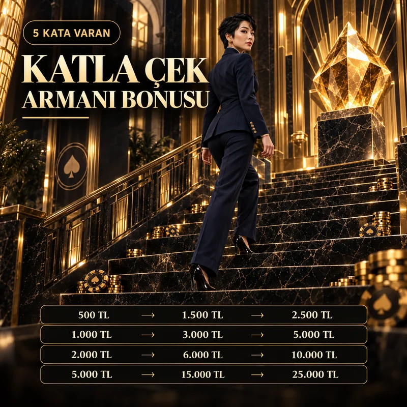 KATLA ÇEK ARMANI BONUSU
